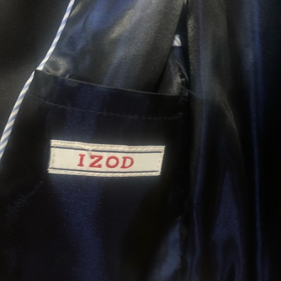 Izod Boy’s Black Sport Jacket - Picture 2 of 4
